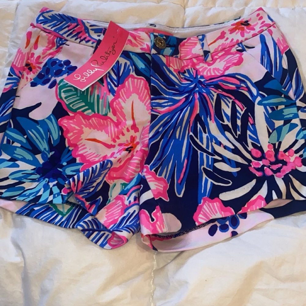 NWT Lilly Pulitzer pink and blue shorts